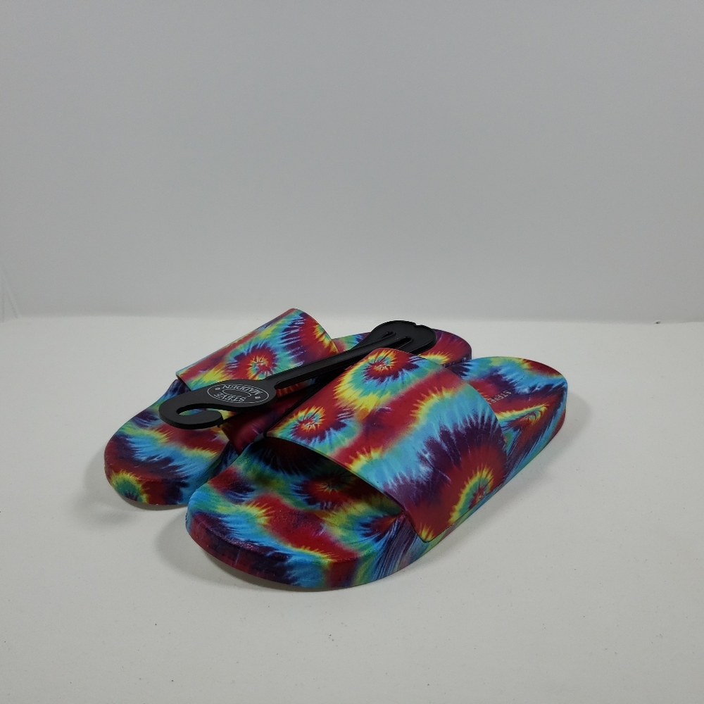 Steve Madden Women's Sofi Printed Slide Sandals Multi Color